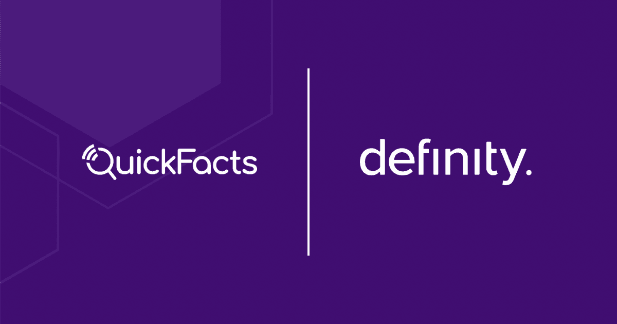QuickFacts Continues to Strengthen Its Relationship with Definity
